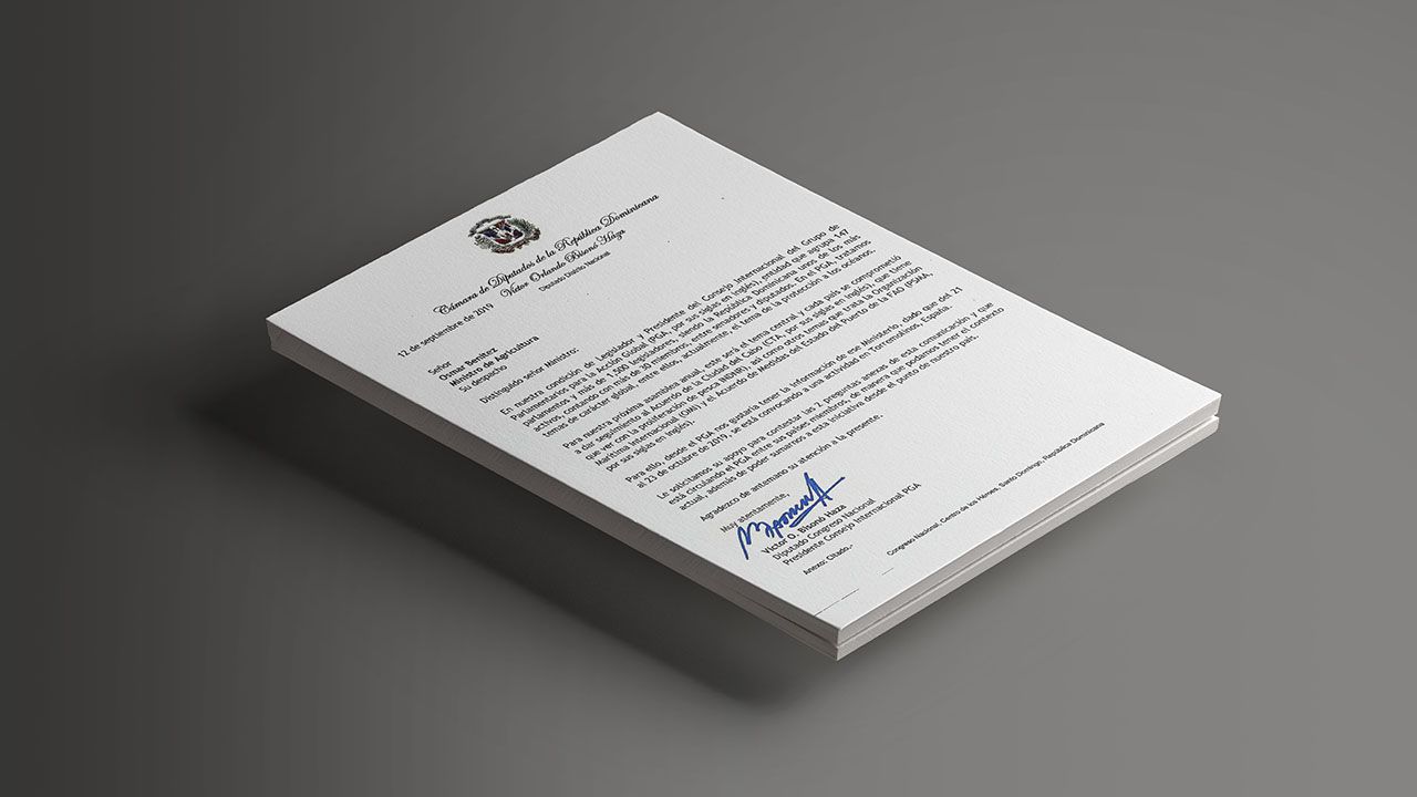 Parliamentary questions posed by PGA members on the Protection of the oceans