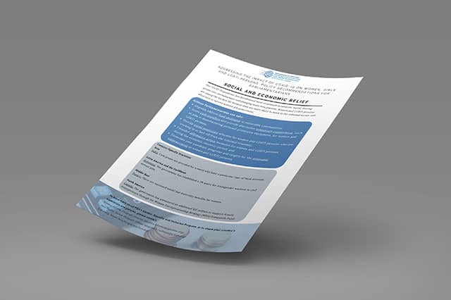 Social and Economic Relief