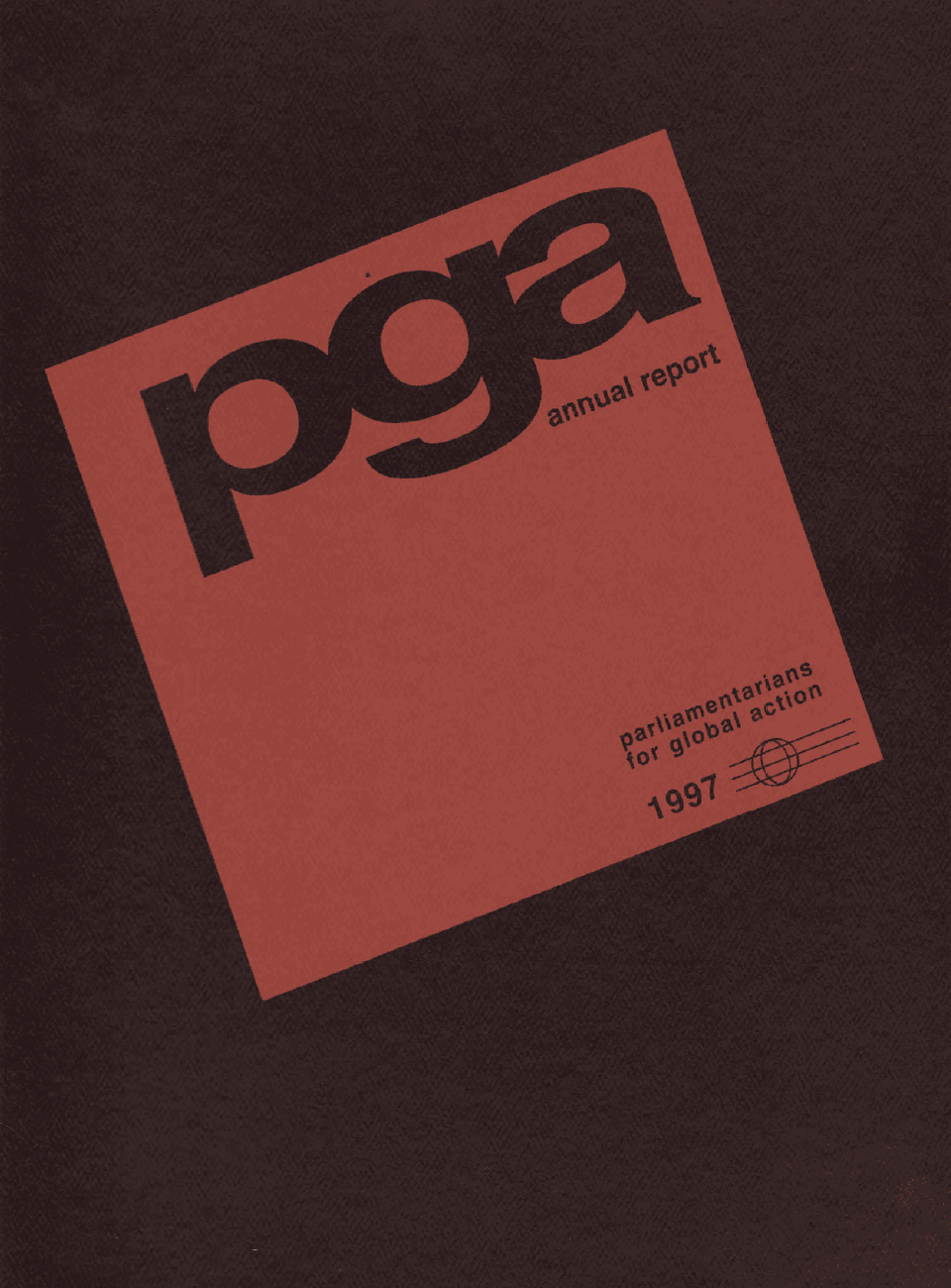 Rapport annuel de PGA 1997