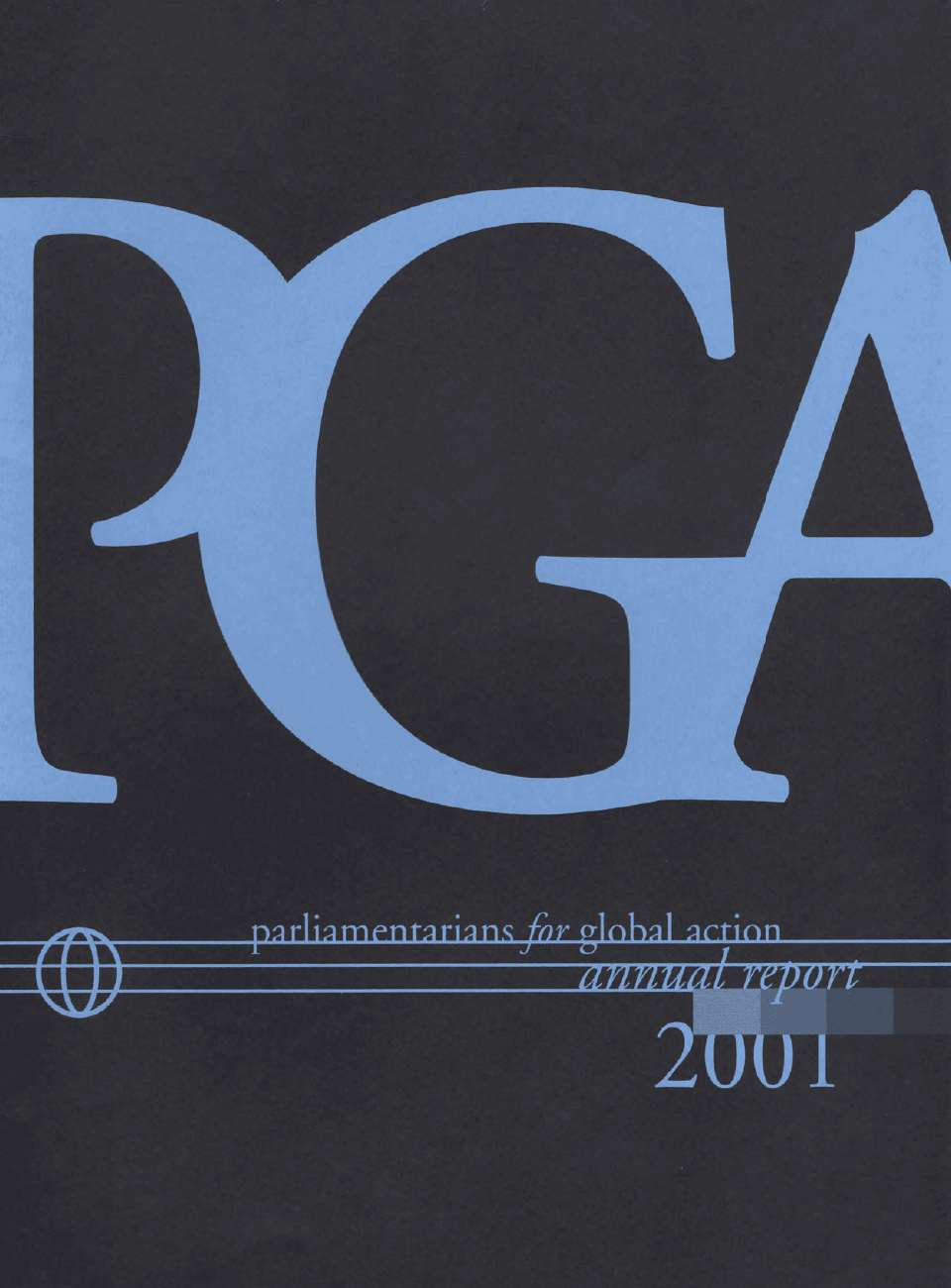 Rapport annuel de PGA 2001