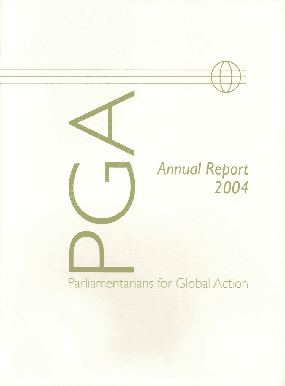 Rapport annuel de PGA 2004