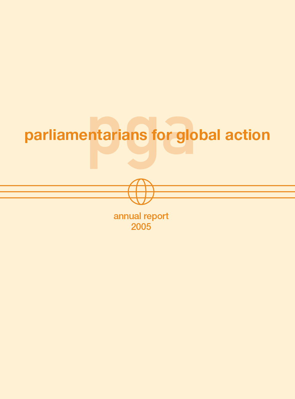 Rapport annuel de PGA 2005