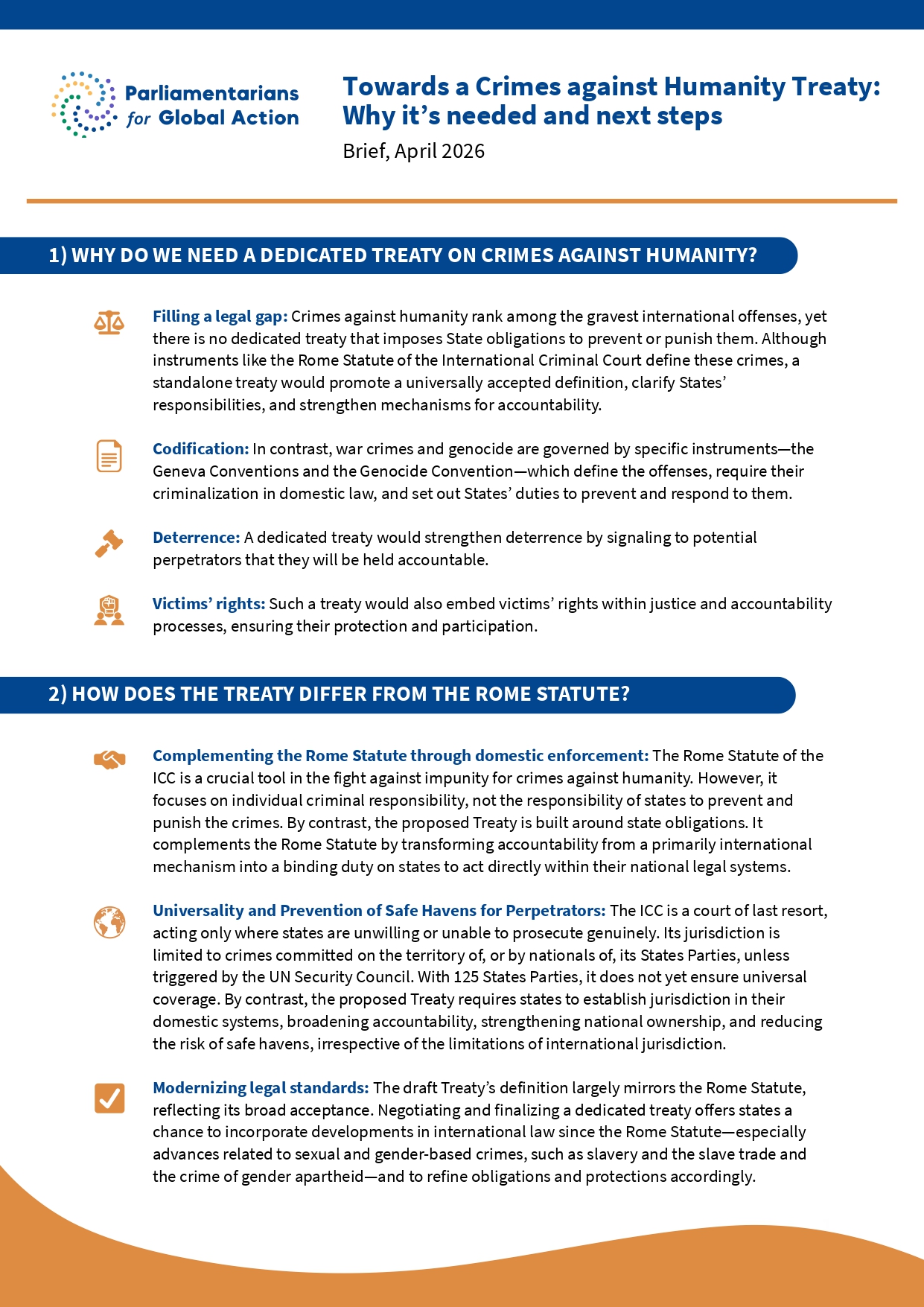 Towards a Crimes against Humanity Treaty: Why it’s needed and next steps
