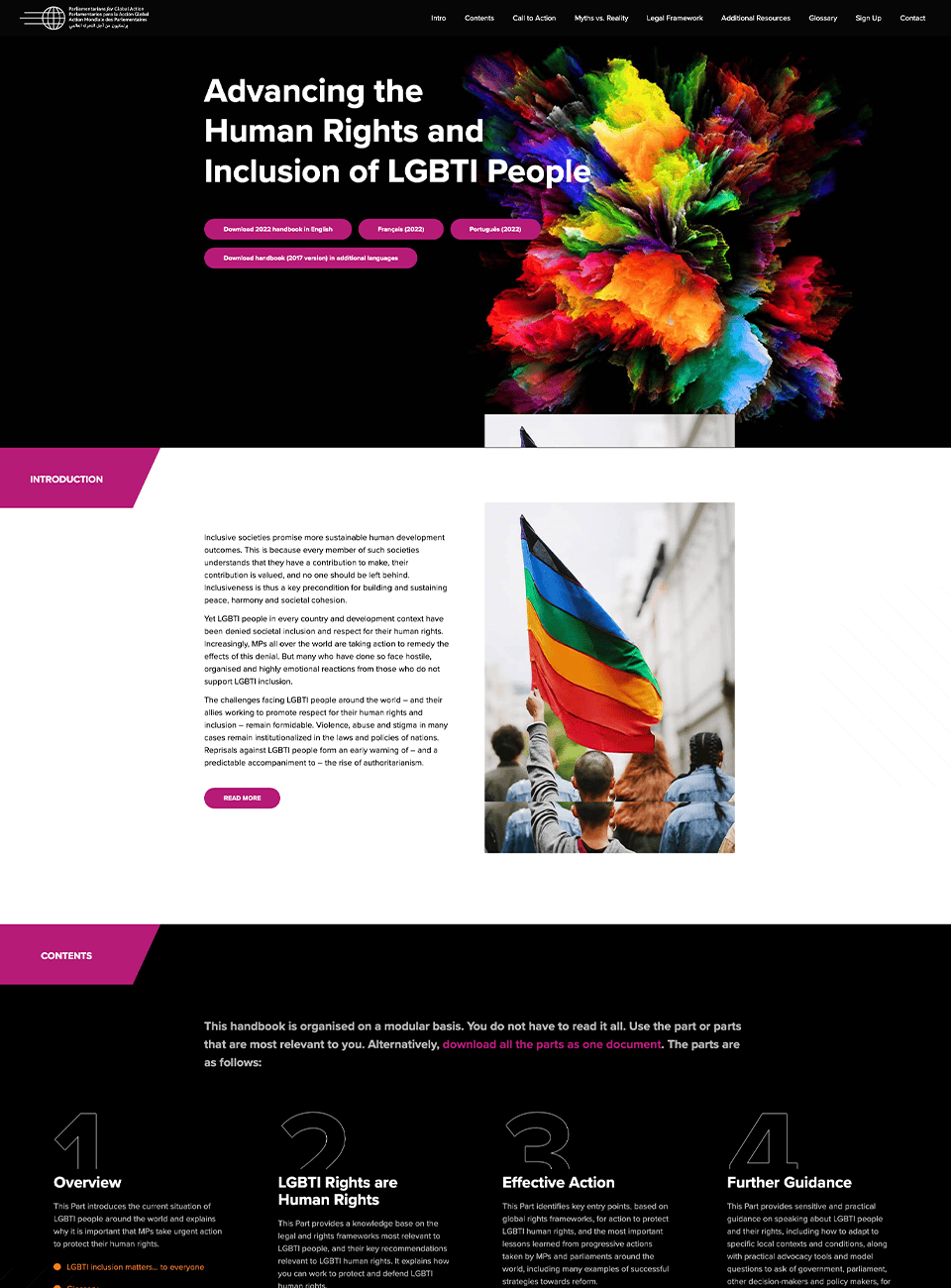 Sitio de Inclusión LGBTI
